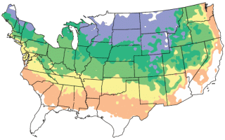 Hardiness Zone Map